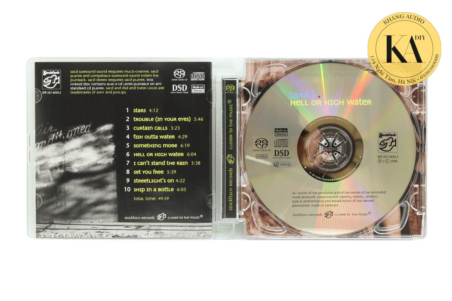 Hell Or High Water - Sara K Khang Audio 0336380099