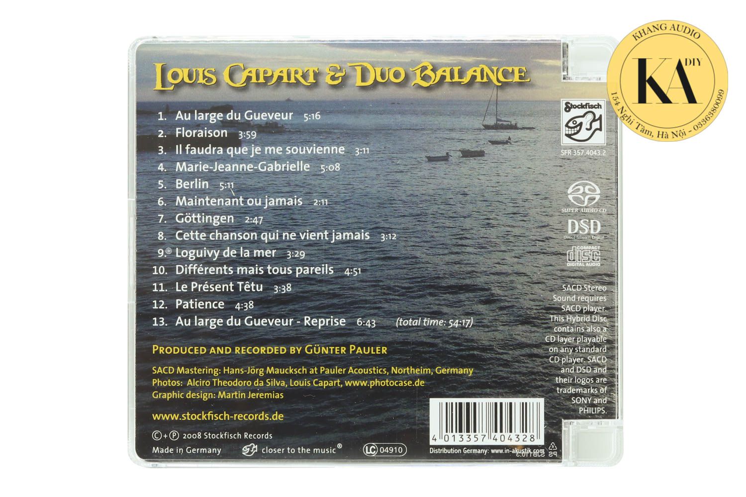 Voyage - Louis Capart & Duo Balance Khang Audio 0336380099