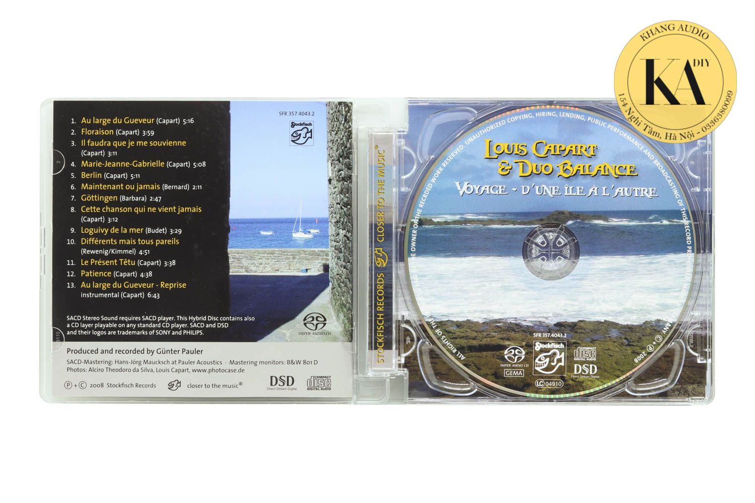 Voyage - Louis Capart & Duo Balance Khang Audio 0336380099