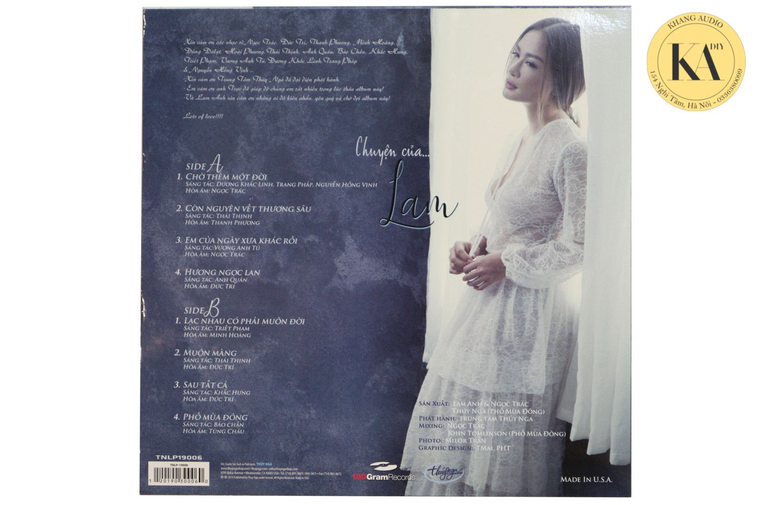 Đĩa Than LP Chuyện Của Lam - Lam Anh Khang Audio 0336380099