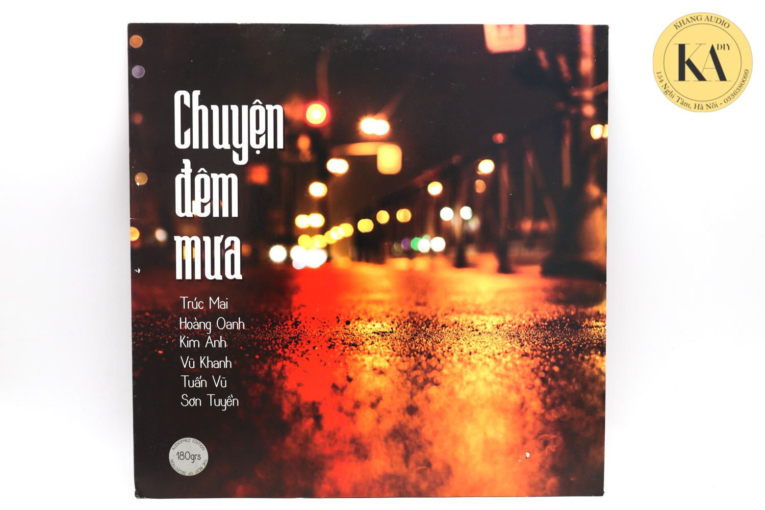 Đĩa Than LP Chuyện Đêm Mưa - Nhiều Ca Sĩ Khang Audio 0336380099