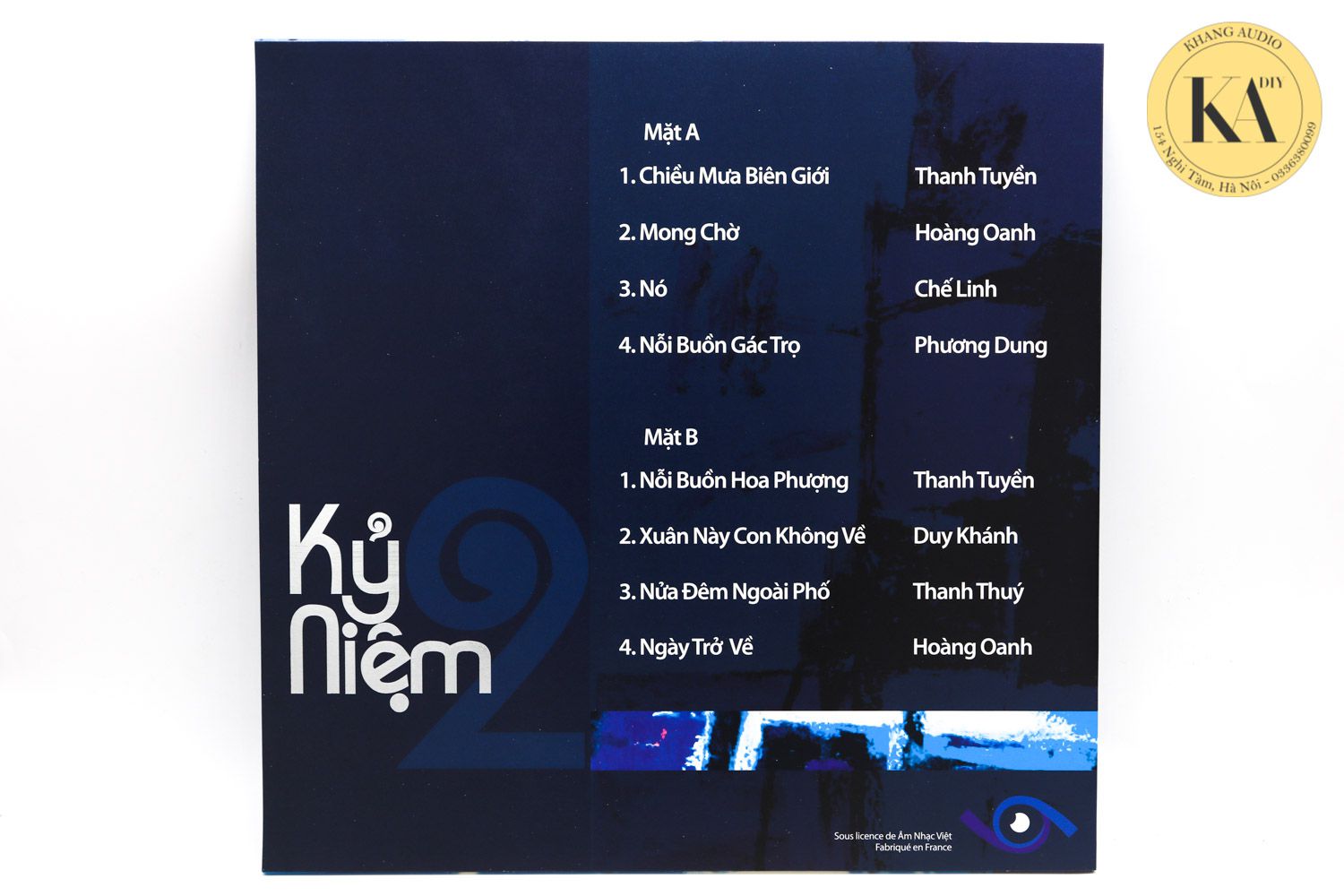 Đĩa Than LP Kỷ Niệm 2 - Nhiều Ca Sĩ Khang Audio 0336380099