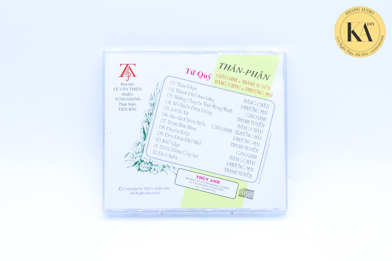 Thân Phận - Nhiều ca sĩ Khang Audio 0336380099