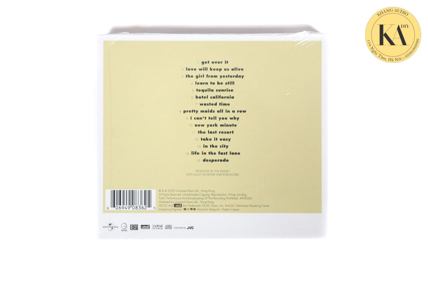 Eagles - Hell Freexes Over Khang Audio 0336380099
