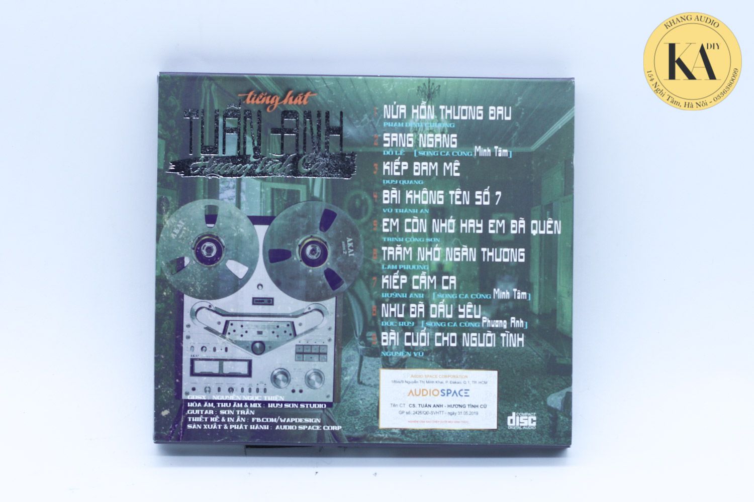 Hương Tình Cũ - Tuấn Anh Khang Audio 0336380099