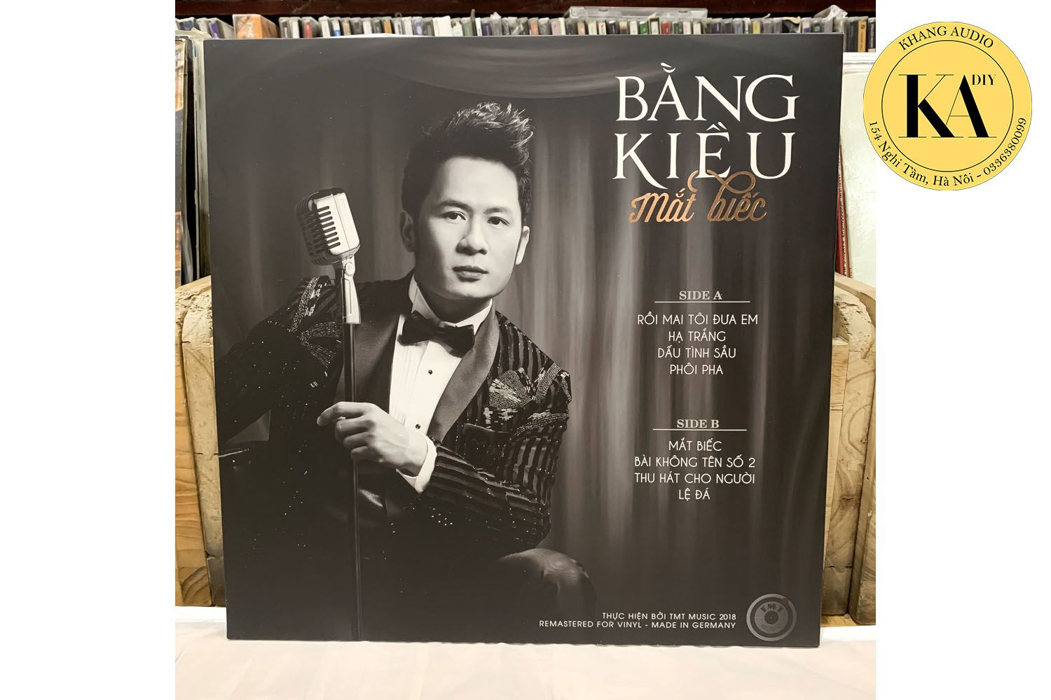 Đĩa Than LP Mắt Biếc - Bằng Kiều Khang Audio 0336380099