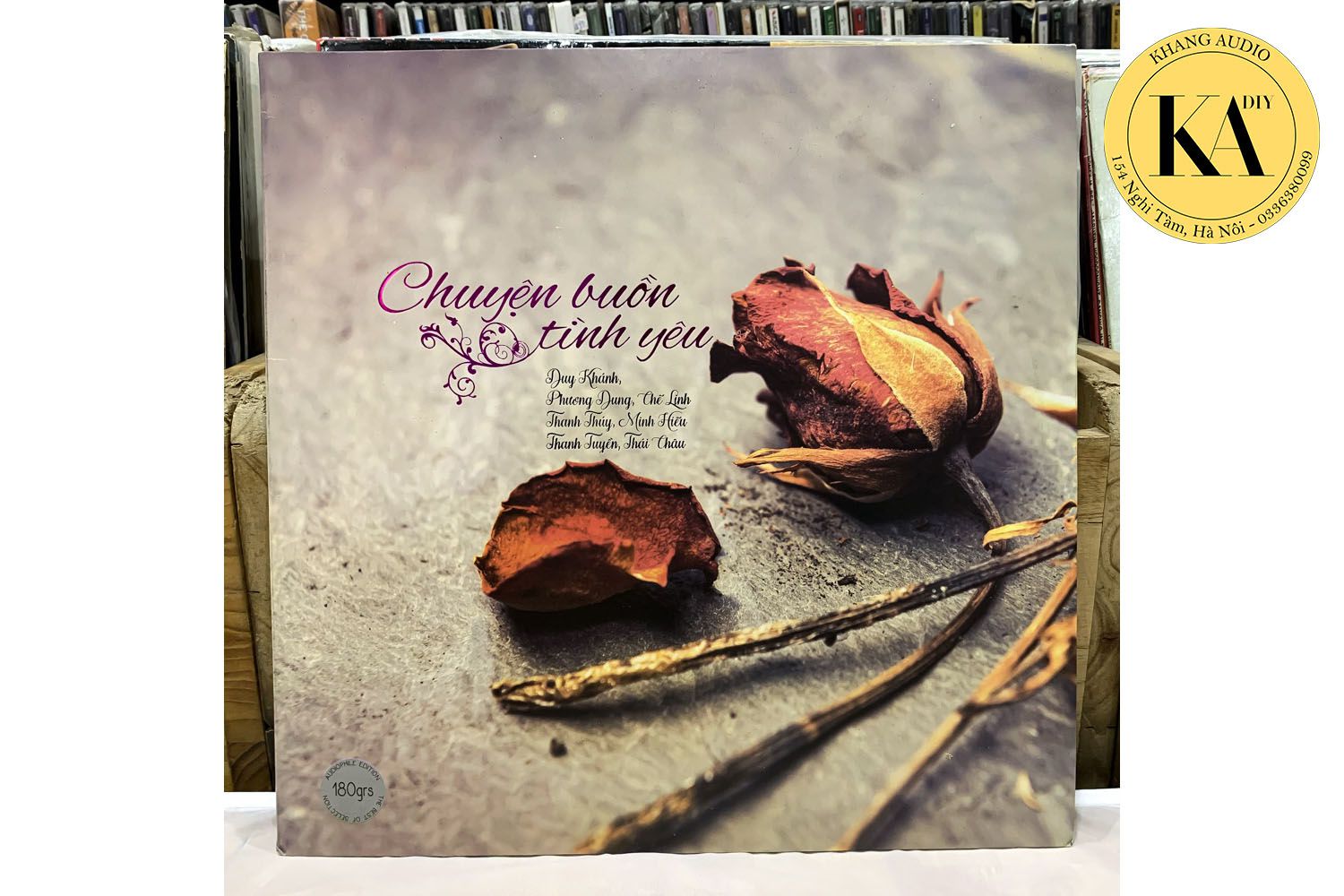 Đĩa Than LP Chuyện Buồn Tình Yêu - Nhiều Ca Sĩ Khang Audio 0336380099