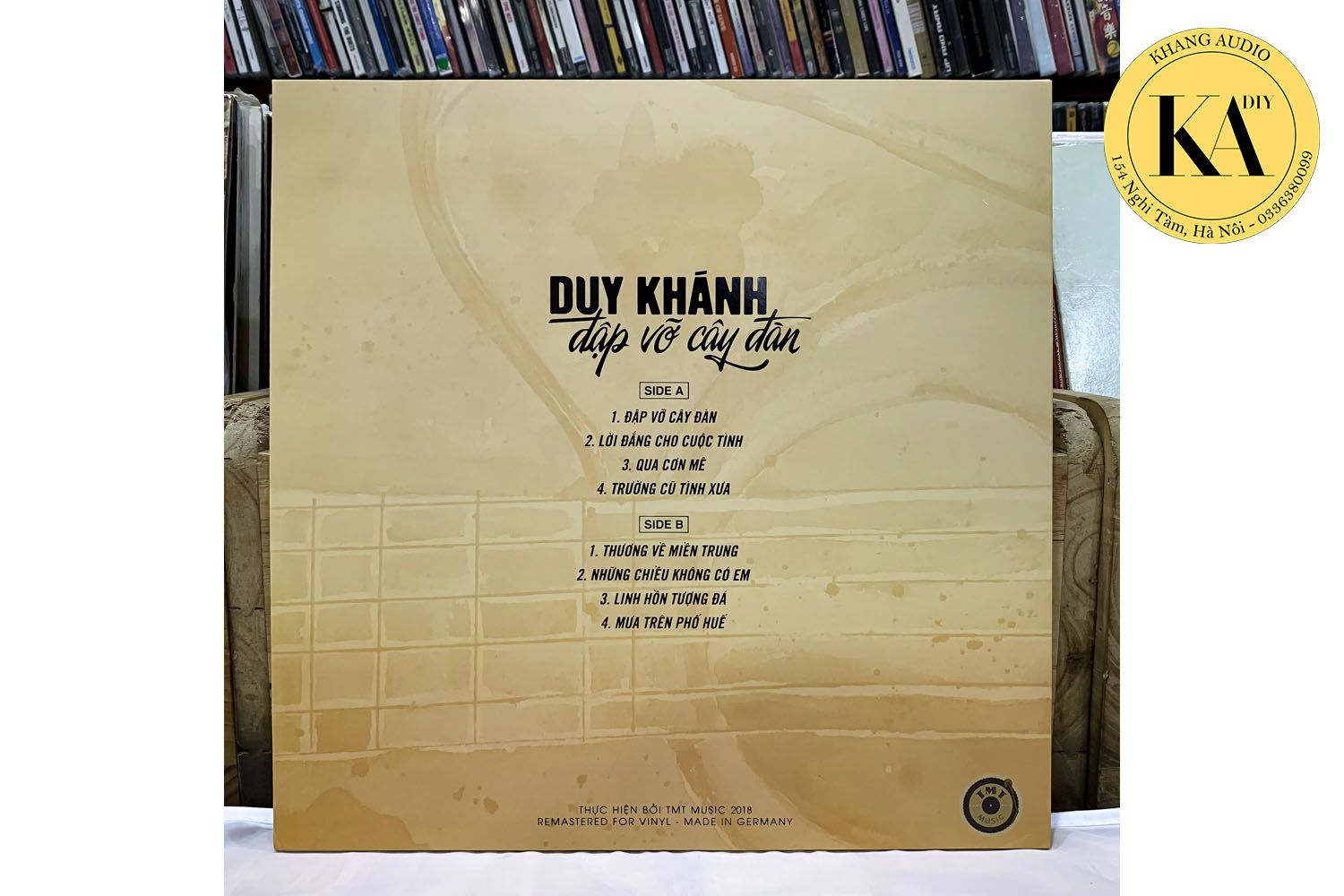 Đĩa Than LP Đập Vỡ Cây Đàn - Duy Khánh Khang Audio 0336380099