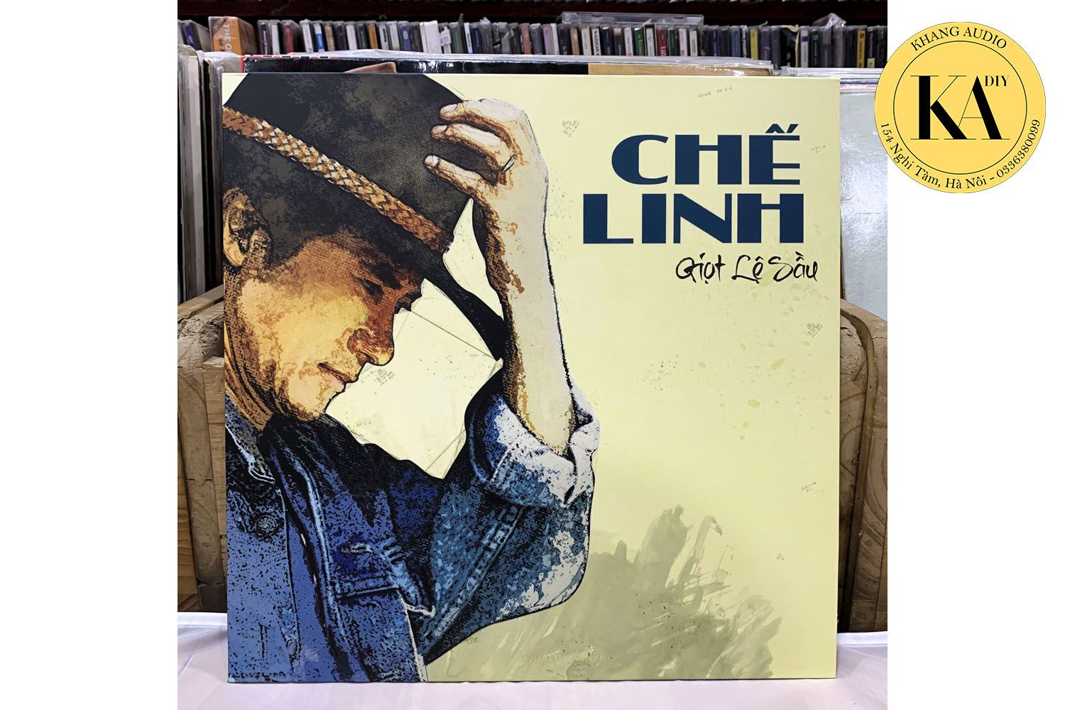 Đĩa Than LP Giọt Lệ Sầu - Chế Linh Khang Audio 0336380099