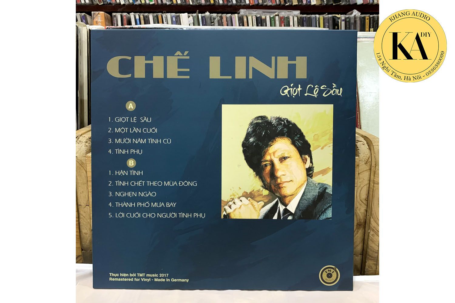 Đĩa Than LP Giọt Lệ Sầu - Chế Linh Khang Audio 0336380099