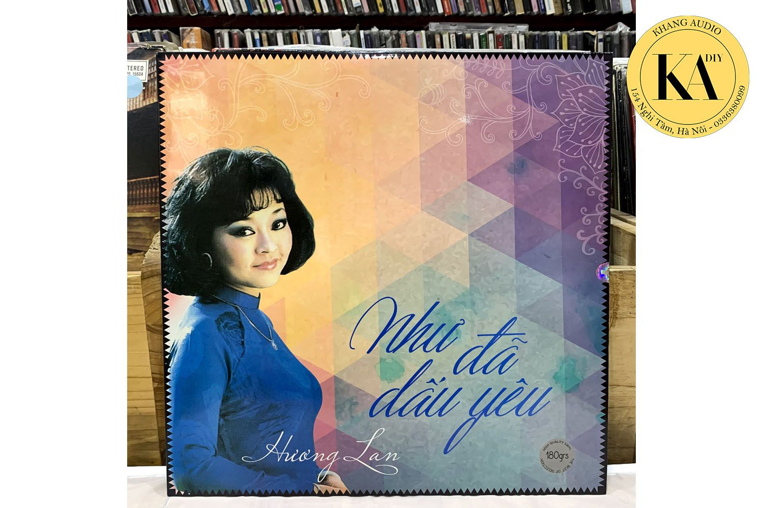 Đĩa Than LP Như Đã Dấu Yêu - Hương Lan Khang Audio 0336380099