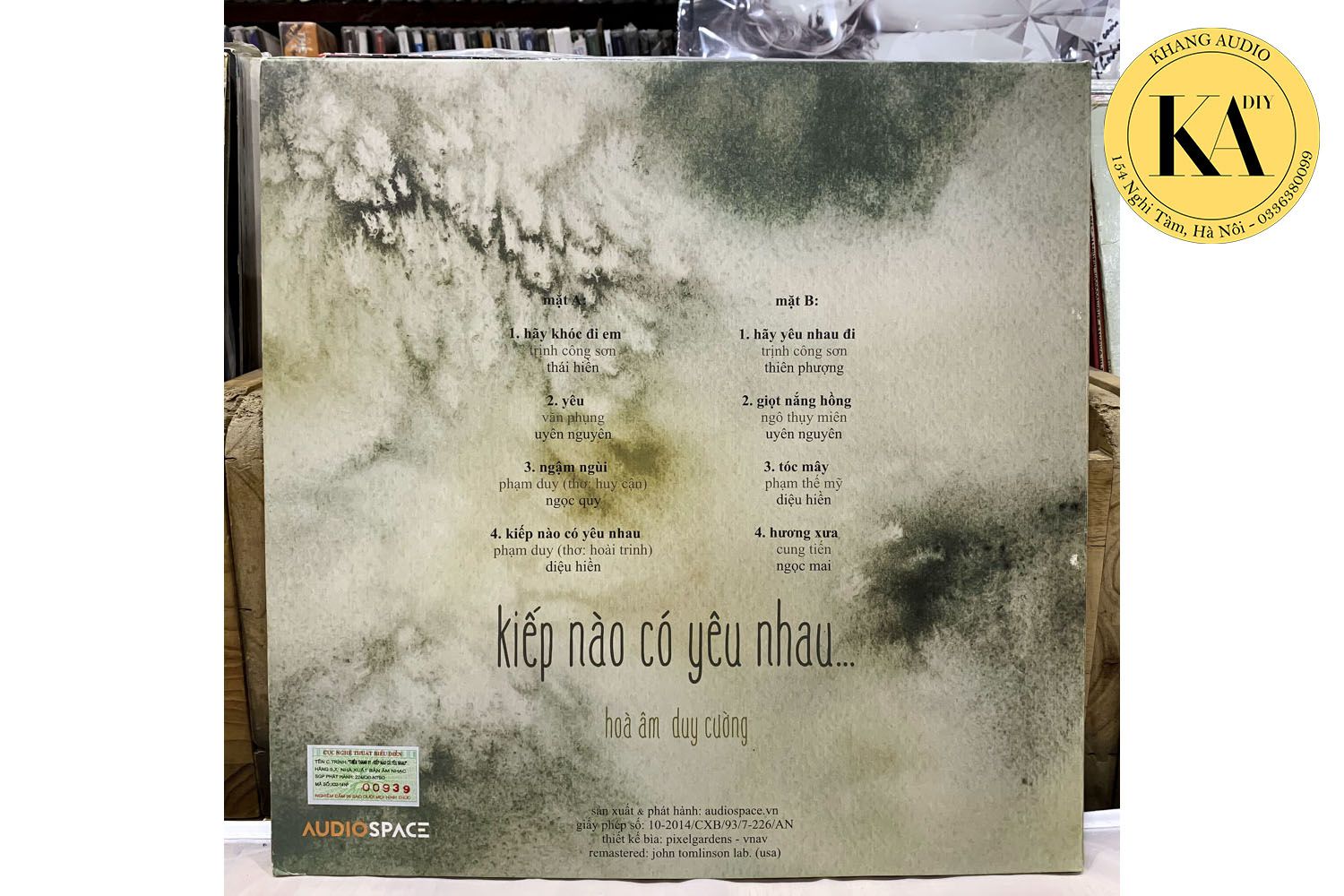 Đĩa Than LP Kiếp Nào Có Yêu Nhau - Nhiều Ca Sĩ Khang Audio 0336380099