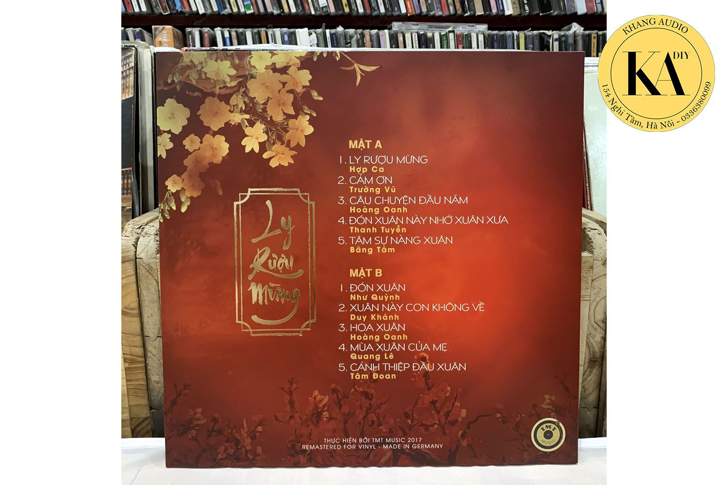 Đĩa Than LP Ly Rượu Mừng - Nhiều Ca Sĩ Khang Audio 0336380099