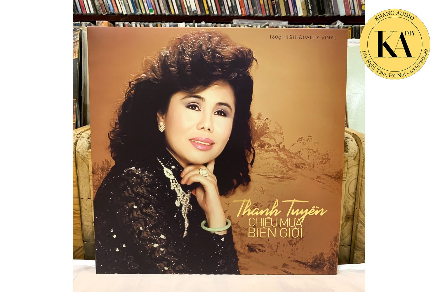 Đĩa Than LP Chiều Mưa Biên Giới - Thanh Tuyền Khang Audio 0336380099