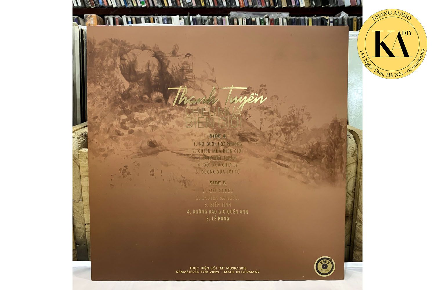 Đĩa Than LP Chiều Mưa Biên Giới - Thanh Tuyền Khang Audio 0336380099