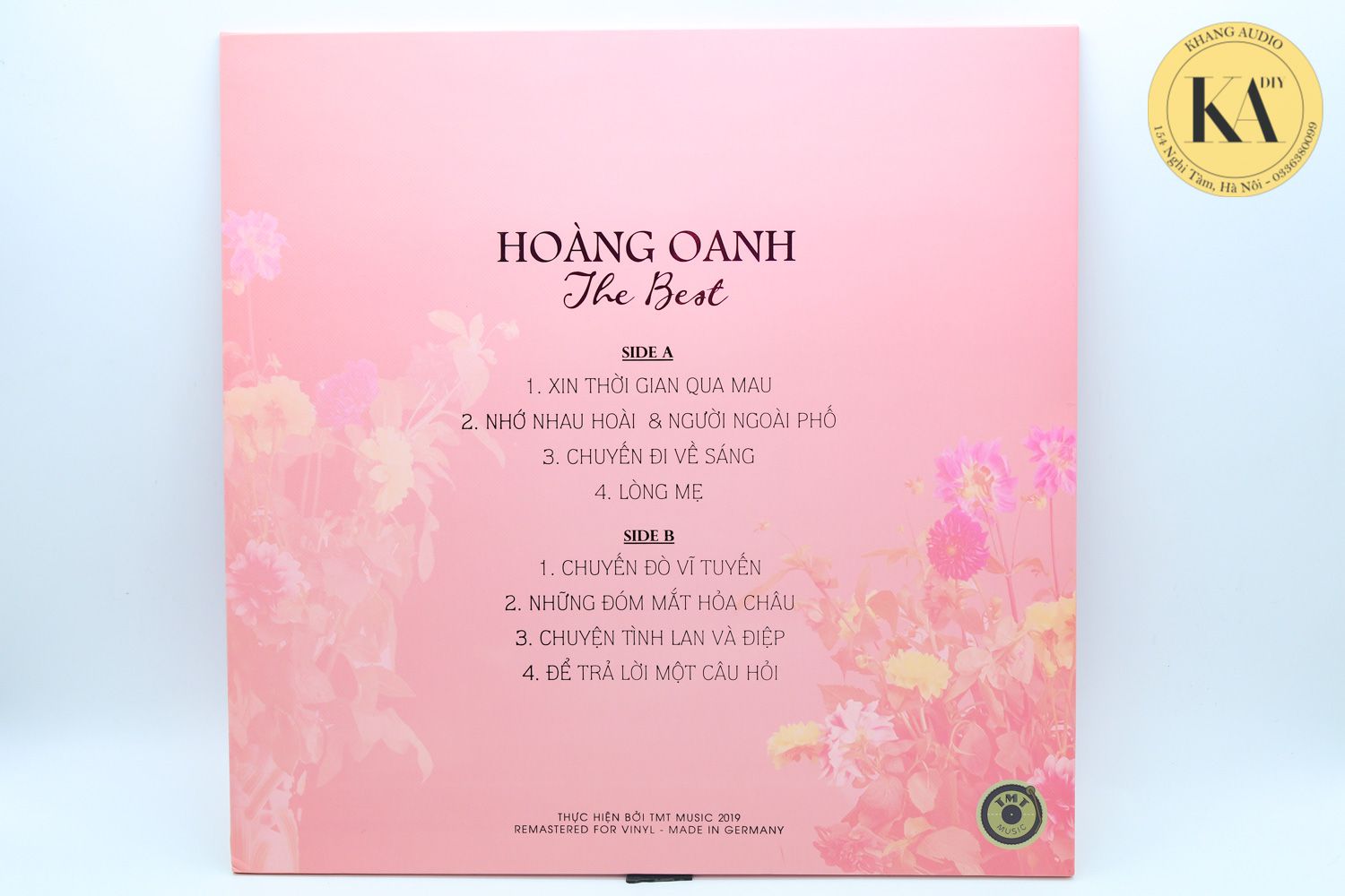 Đĩa Than LP The Best Of Hoàng Oanh Khang Audio 0336380099