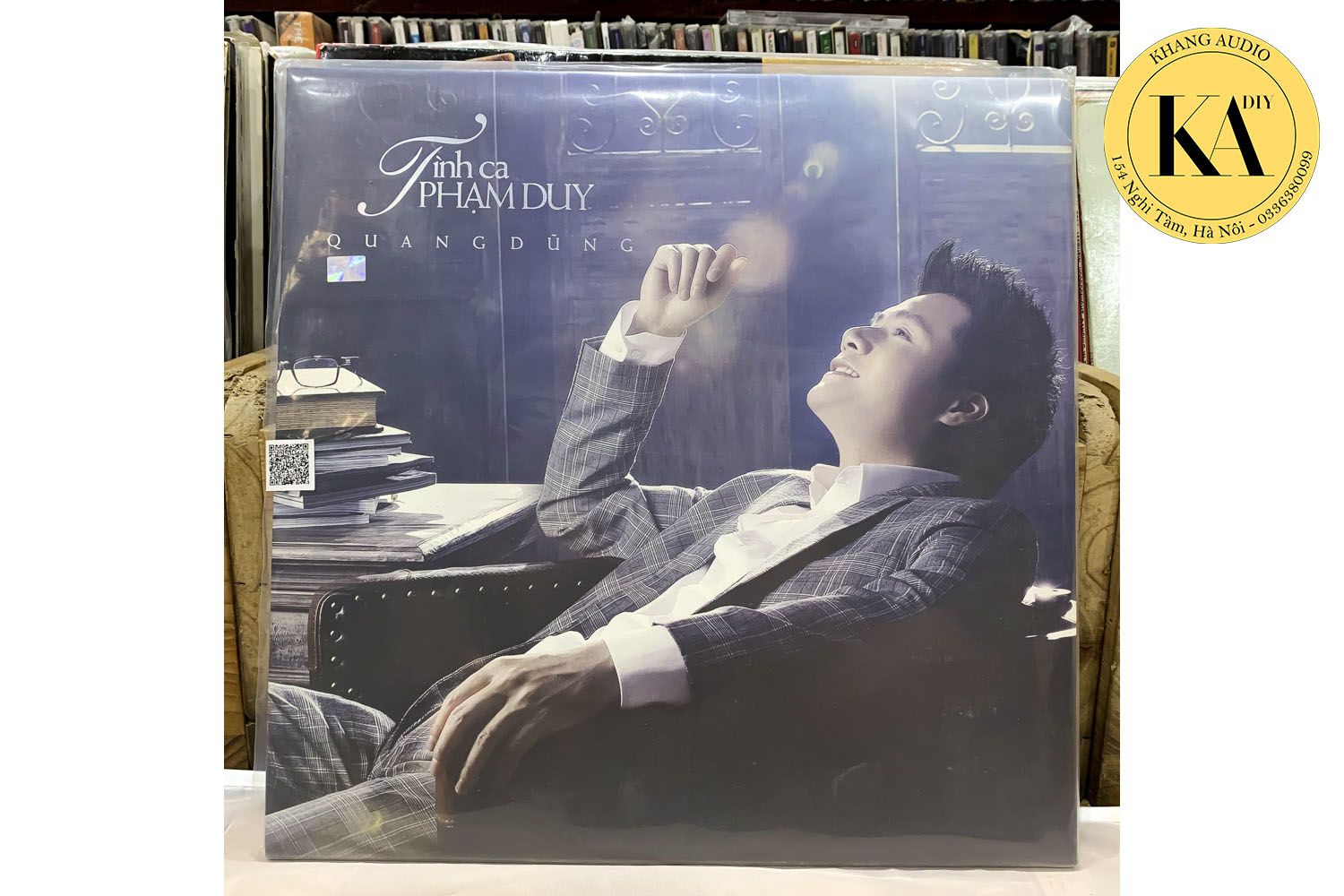 Đĩa Than LP Tình Ca Phạm Duy - Quang Dũng Khang Audio 0336380099