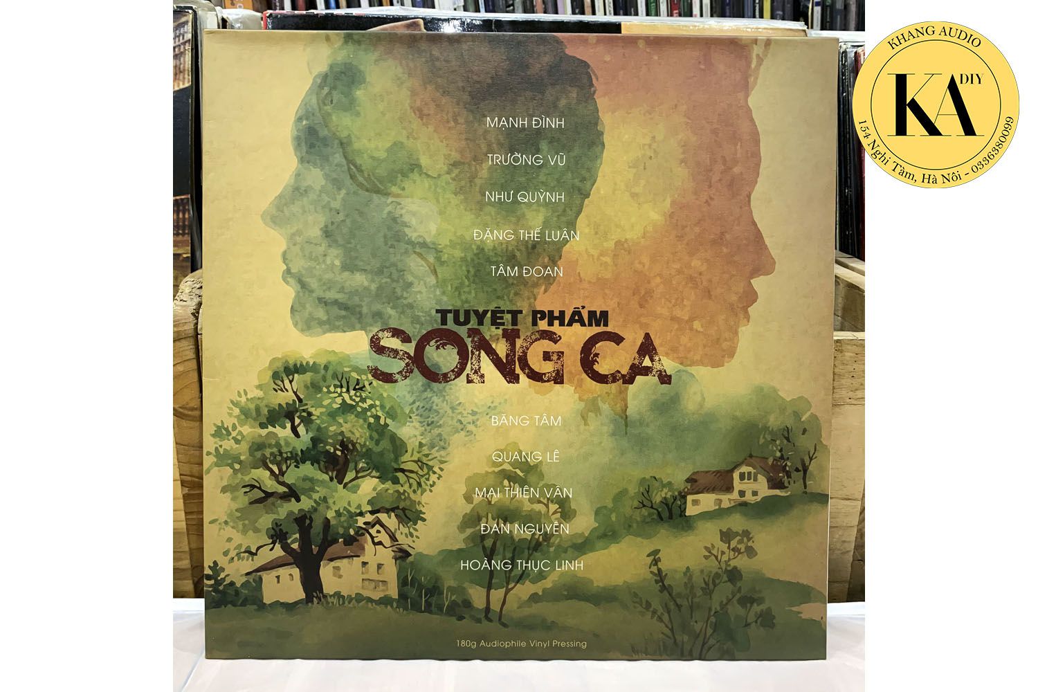 Đĩa Than LP Tuyệt Phẩm Song Ca - Nhiều Ca Sĩ Khang Audio 0336380099