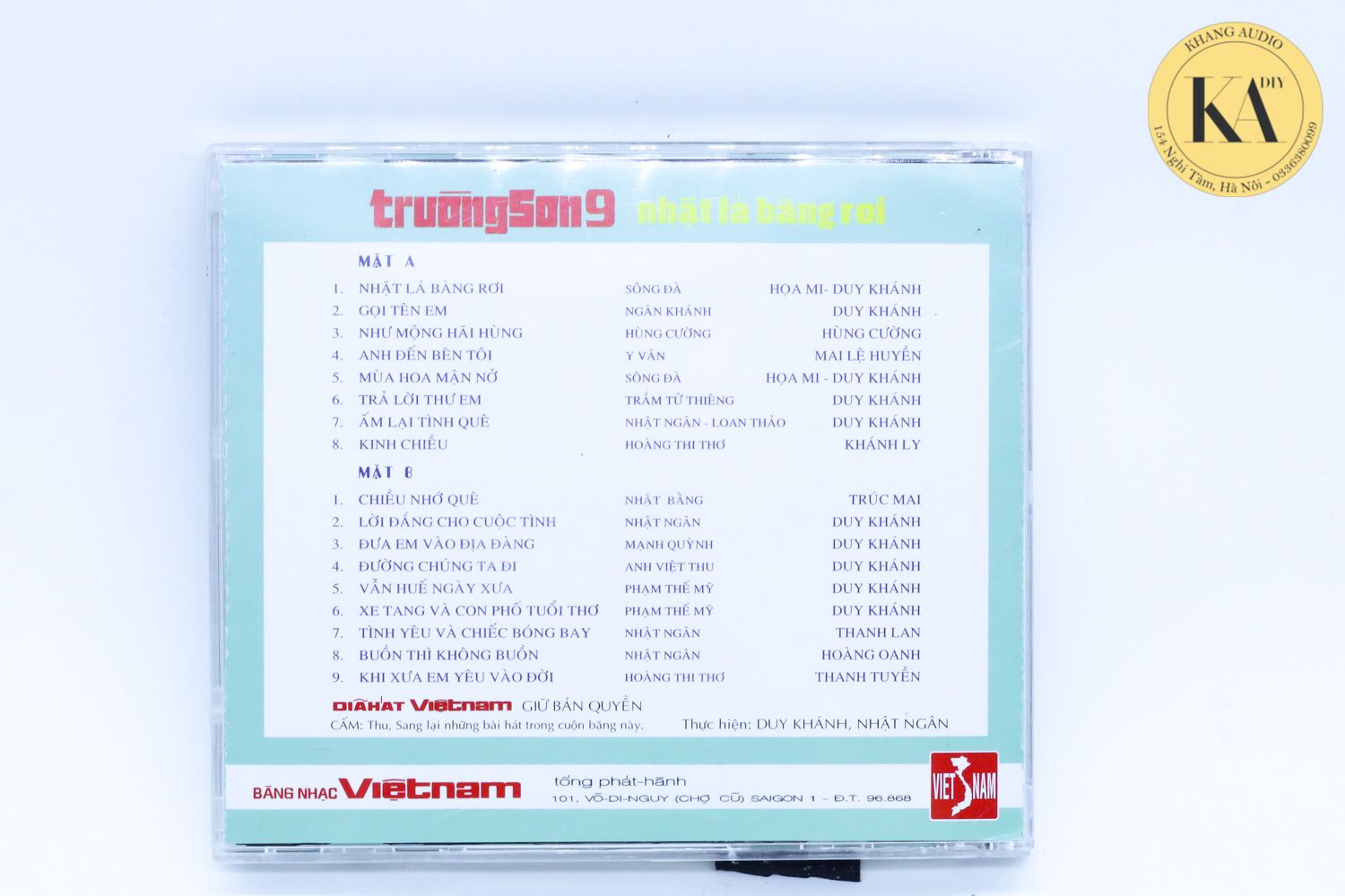 Nhặt Lá Bàng Rơi - Nhiều ca sĩ Khang Audio 0336380099