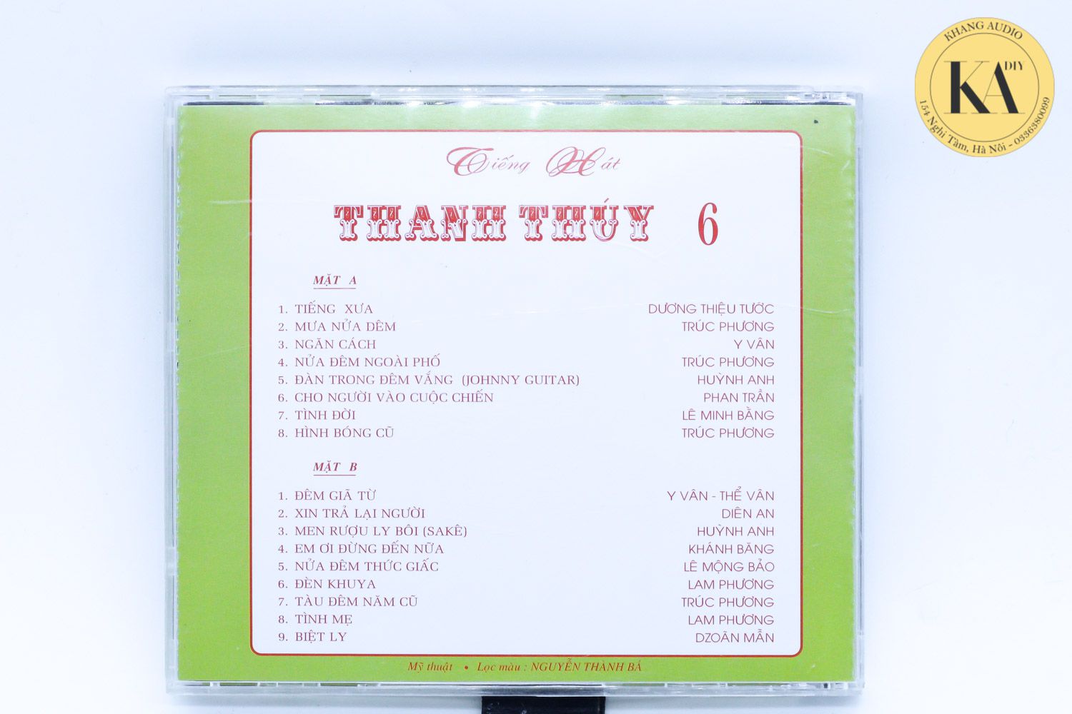 Tiếng Hát Thanh Thúy 6 Khang Audio 0336380099