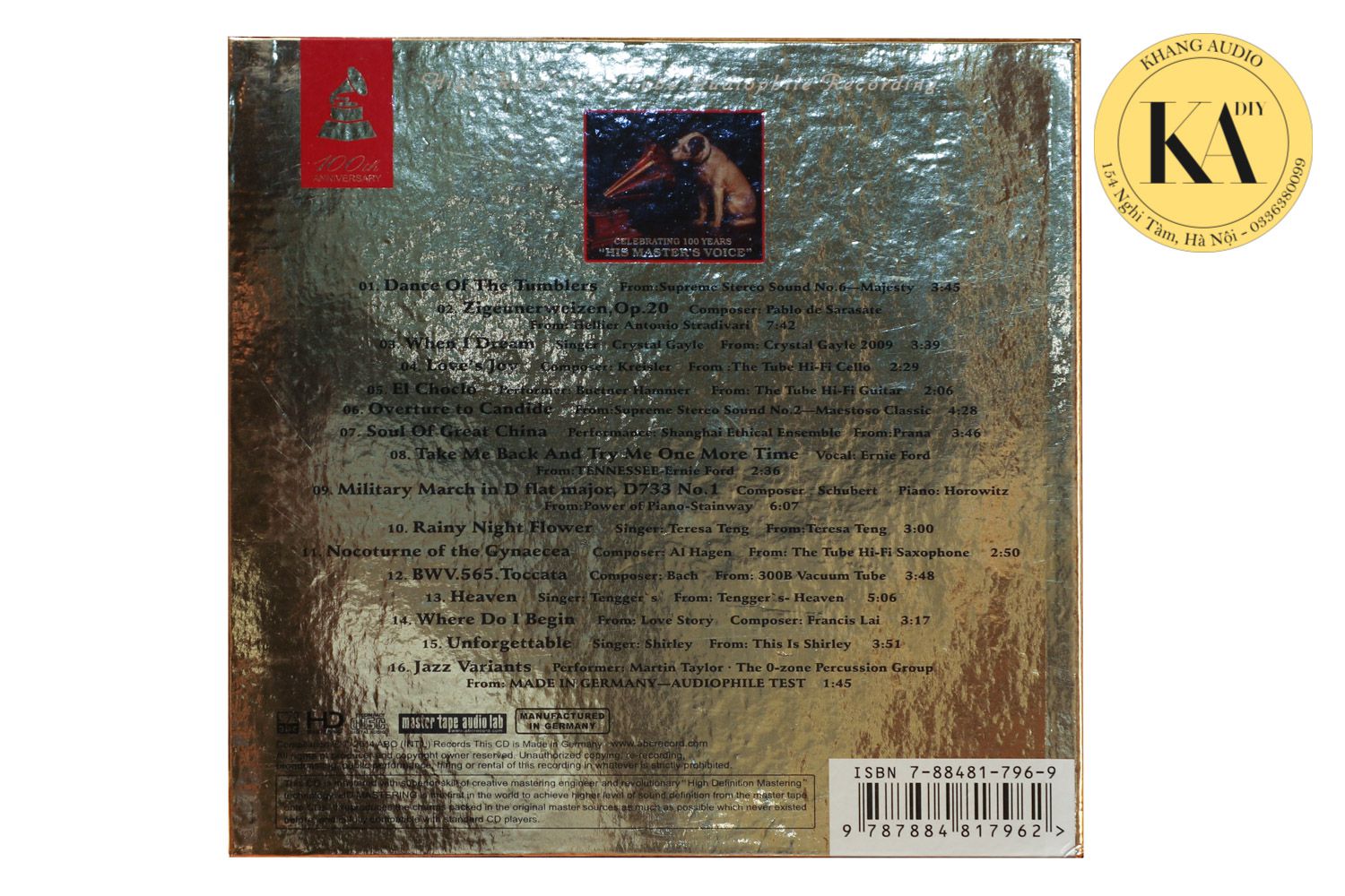 Stereo Test Record 80th LIVE Khang Audio 0336380099