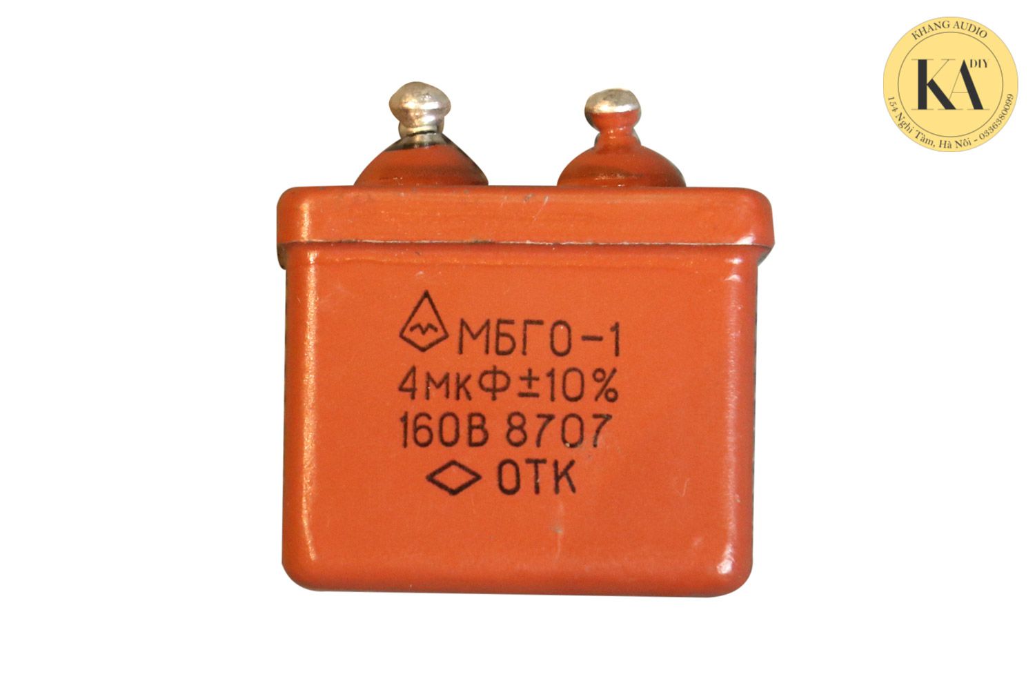 Tụ dầu nga loại 4 Muy 160V Khang Audio 0336380099