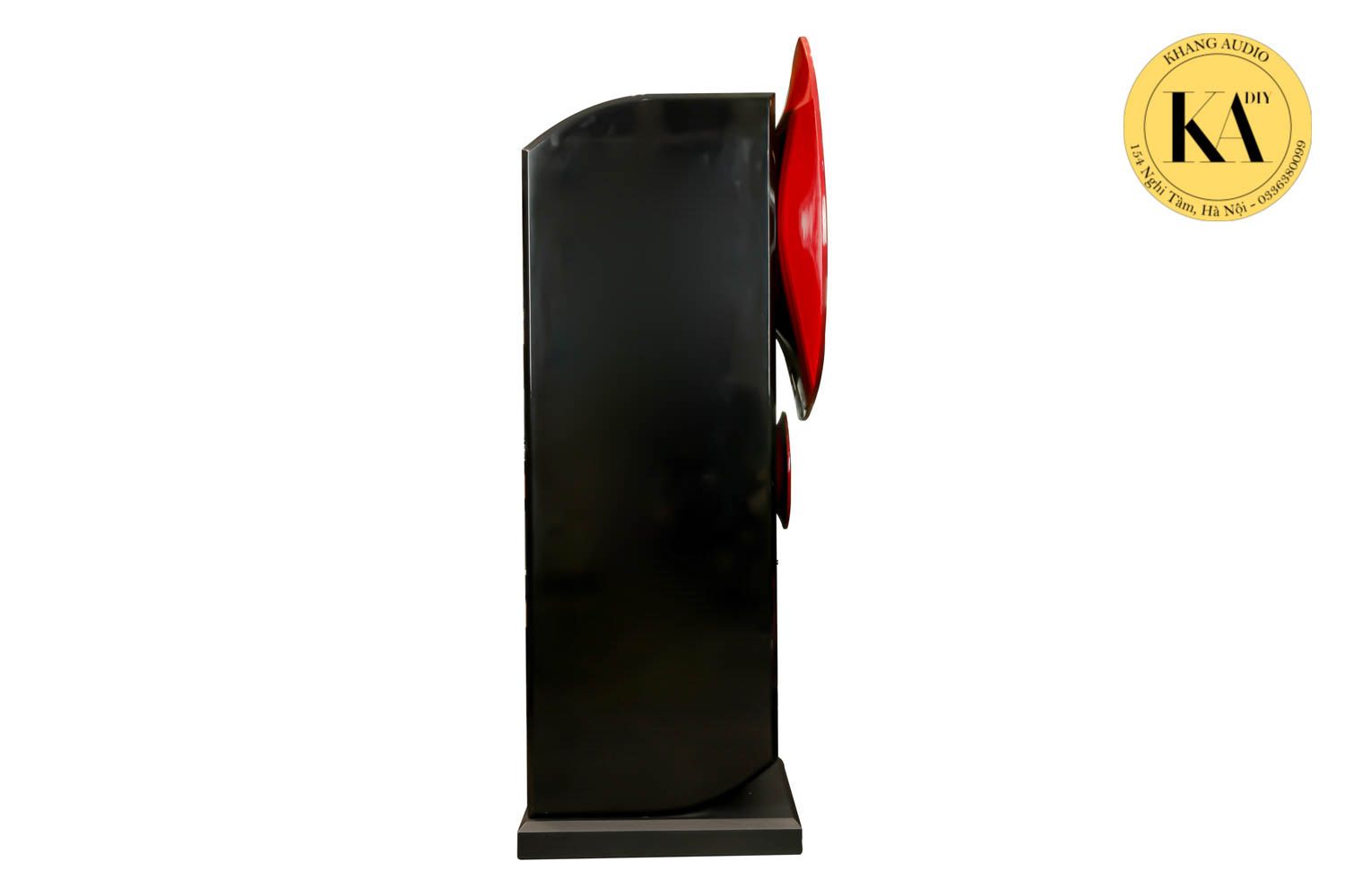 Loa Kèn ISOPHON Sơn Mài Đen Đỏ Khang Audio DIY 0336380099