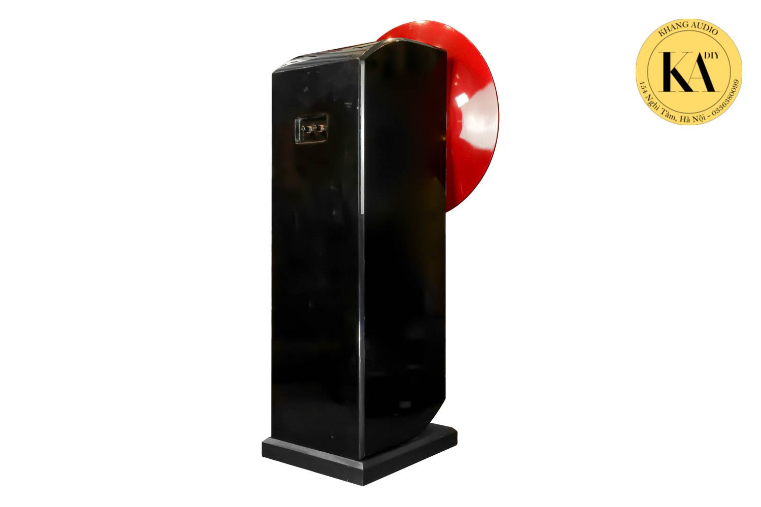Loa Kèn ISOPHON Sơn Mài Đen Đỏ Khang Audio DIY 0336380099