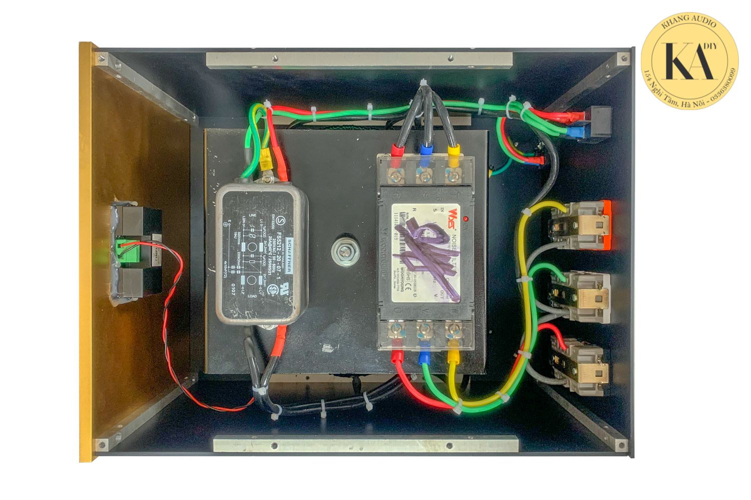 Biến Áp Cách Ly Xuyến CVK-3.5kva (100-120-220V) Khang Audio DIY 0336380099