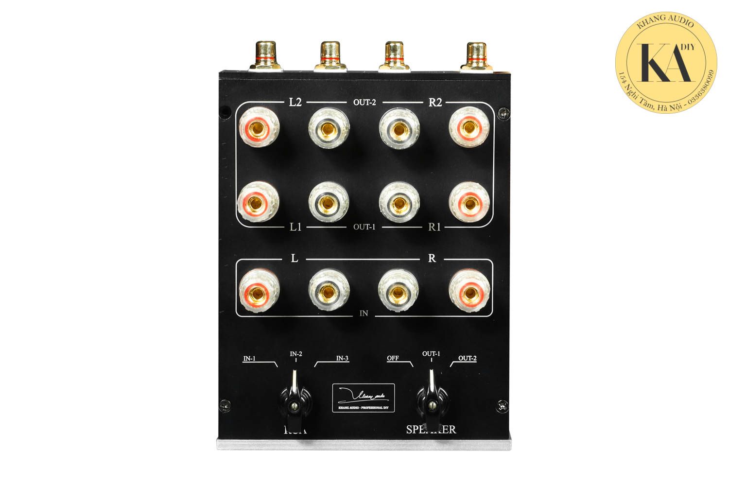 Bộ Chuyển Mạch Kết Hợp Tín Hiệu 1-3 Cầu Loa 1-2 Audio DIY 0336380099