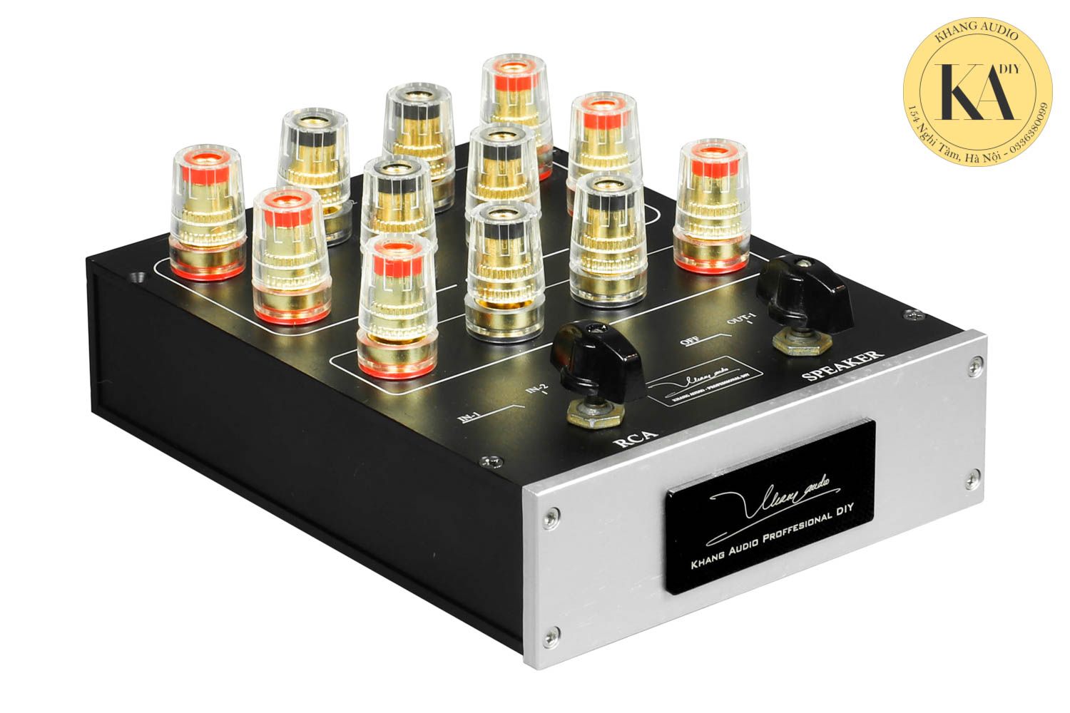 Bộ Chuyển Mạch Kết Hợp Tín Hiệu 1-3 Cầu Loa 1-2 Audio DIY 0336380099