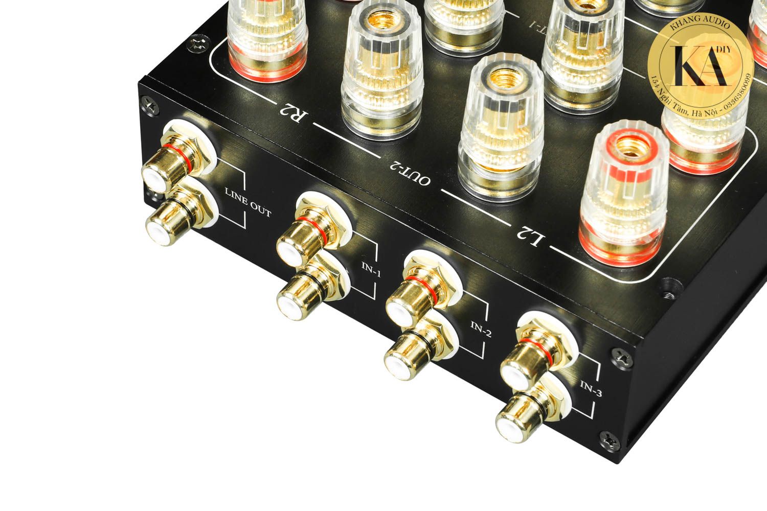Bộ Chuyển Mạch Kết Hợp Tín Hiệu 1-3 Cầu Loa 1-2 Audio DIY 0336380099