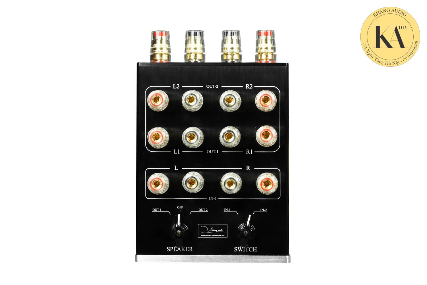Bộ Chuyển Mạch Loa 2-2 Khang Audio DIY 0336380099
