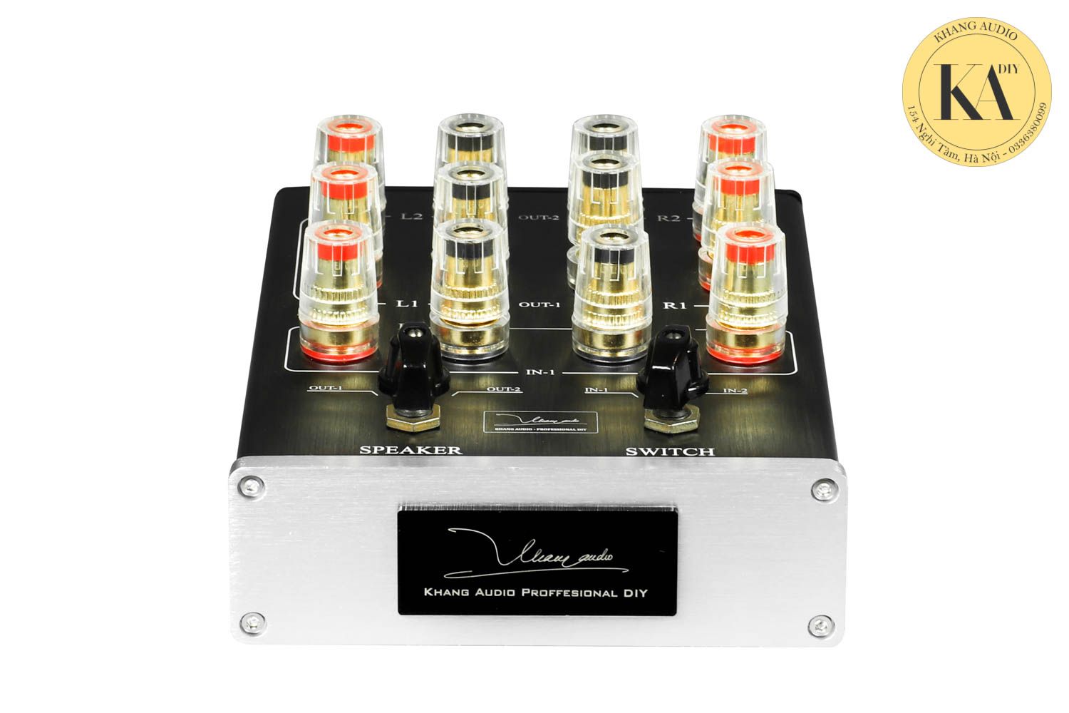 Bộ Chuyển Mạch Loa 2-2 Khang Audio DIY 0336380099