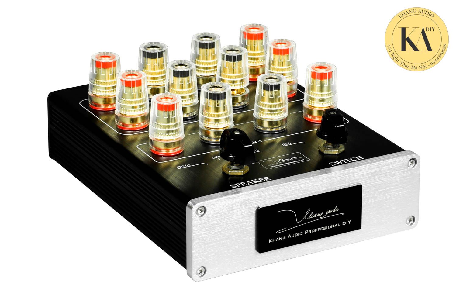 Bộ Chuyển Mạch Loa 2-2 Khang Audio DIY 0336380099