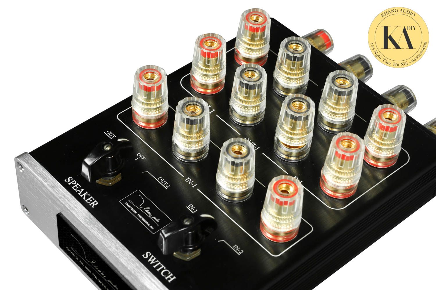 Bộ Chuyển Mạch Loa 2-2 Khang Audio DIY 0336380099