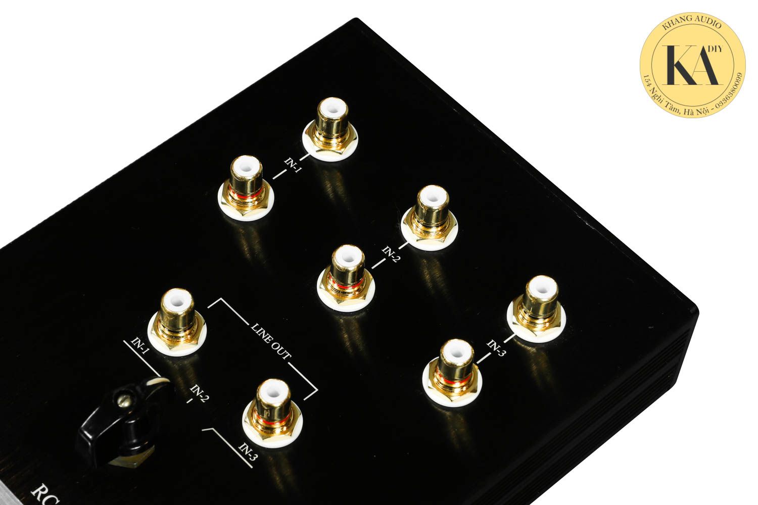 Bộ Chuyển Mạch Tín Hiệu RCA Khang Audio DIY 0336380099