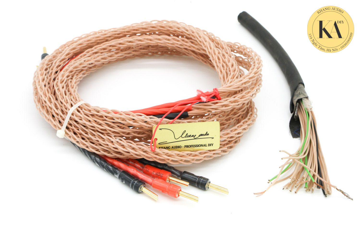 Dây Loa Quân Sự DIY Tết Kiểu Kimber 6 Lõi Khang Audio DIY 0336380099