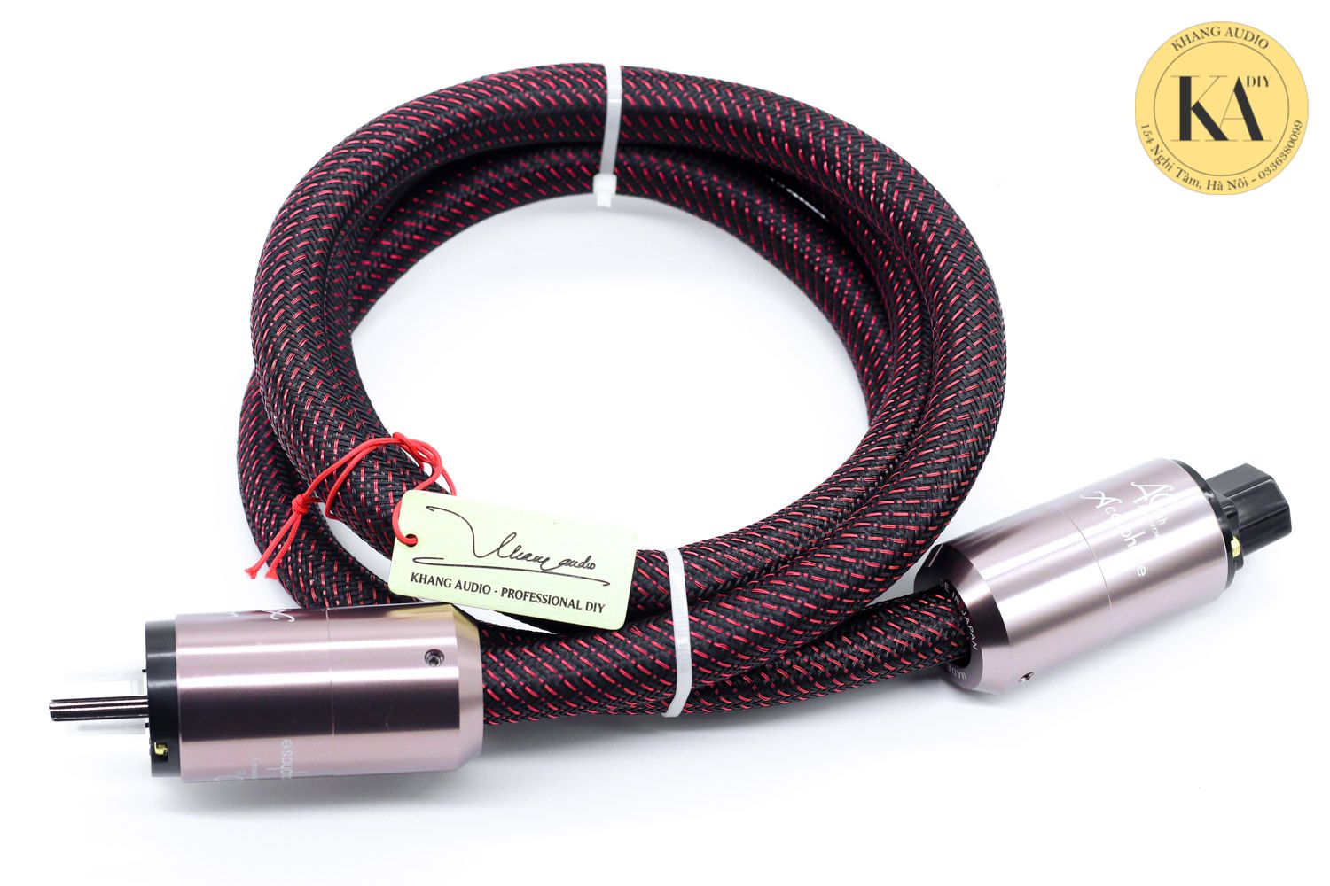 Dây Nguồn Hitachi L20 Giắc Accuphase Khang Audio DIY 0336380099