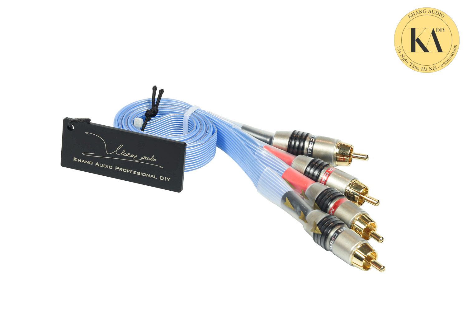 Dây AV DIY Kiểu Nordost Xanh Dương Khang Audio DIY 0336380099