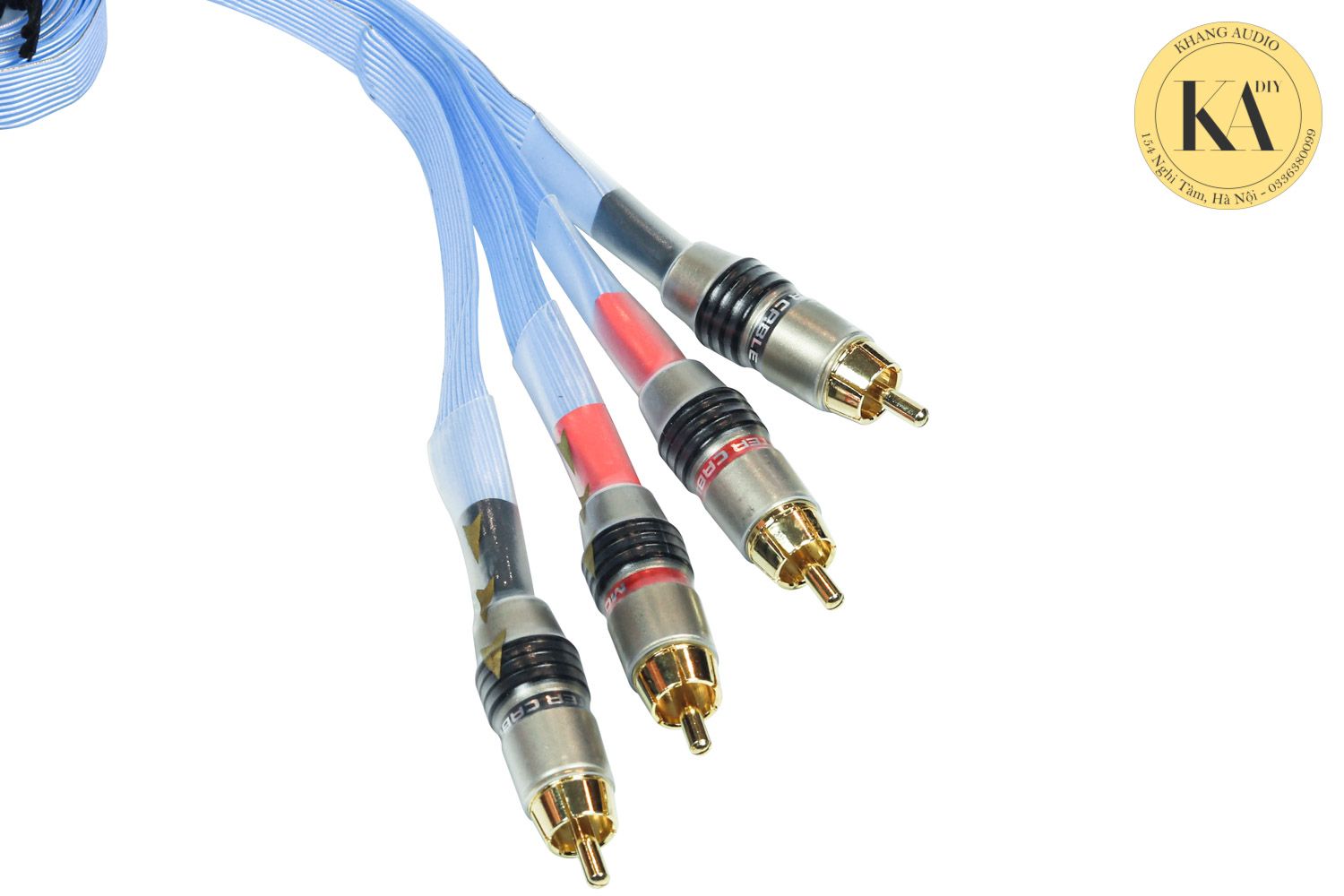 Dây AV DIY Kiểu Nordost Xanh Dương Khang Audio DIY 0336380099