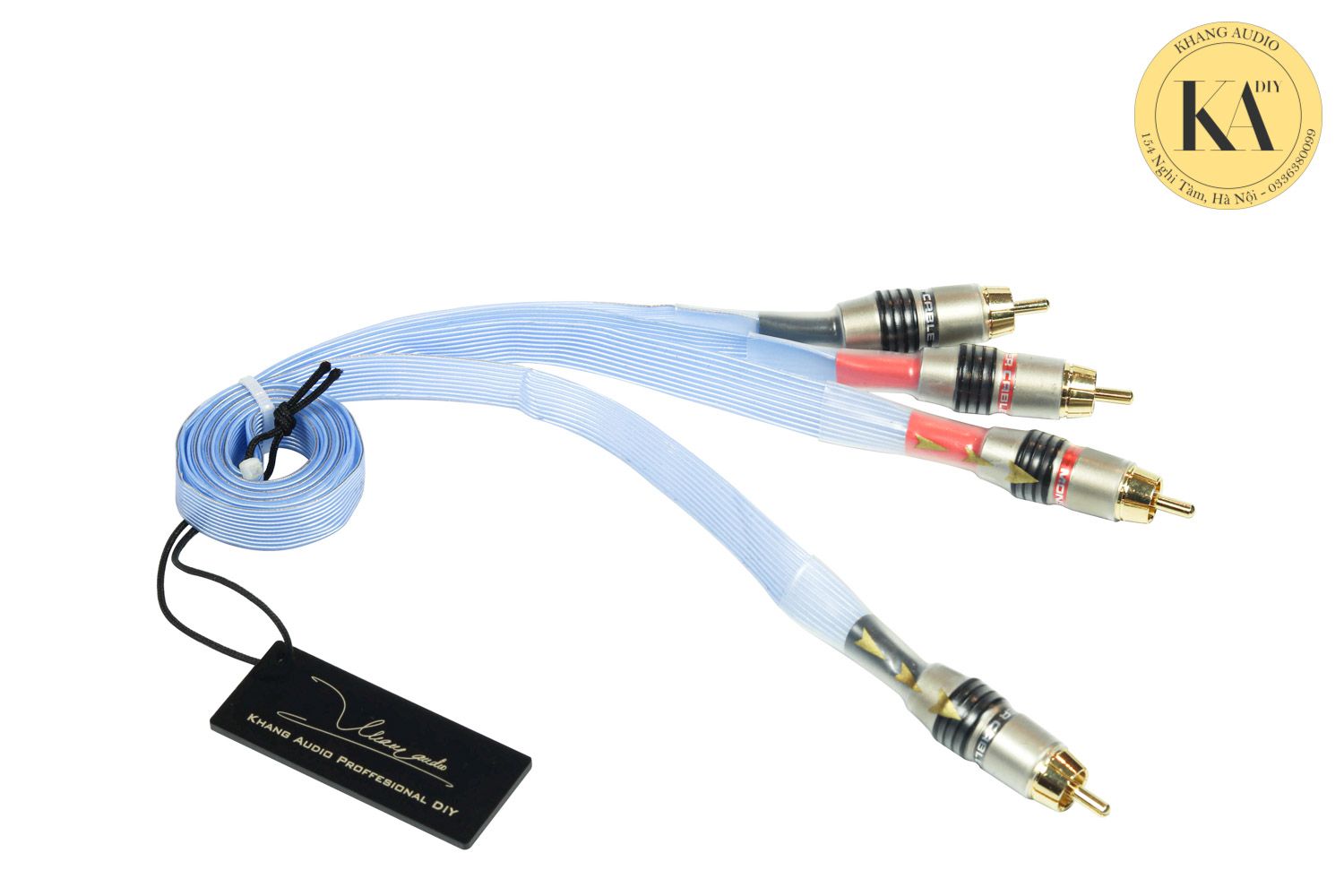 Dây AV DIY Kiểu Nordost Xanh Dương Khang Audio DIY 0336380099