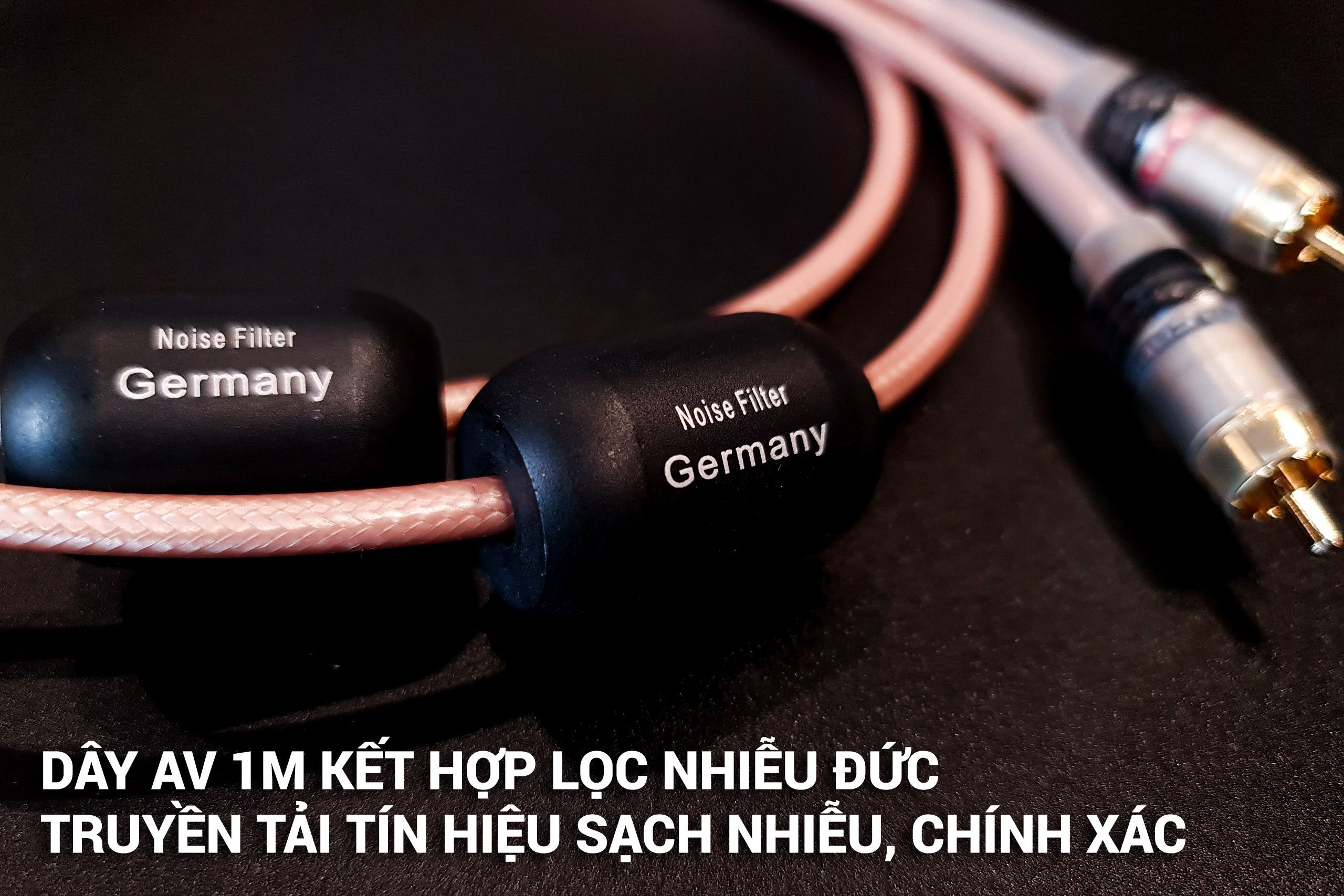 Dây AV Chống Nhiễu Đức DIY
