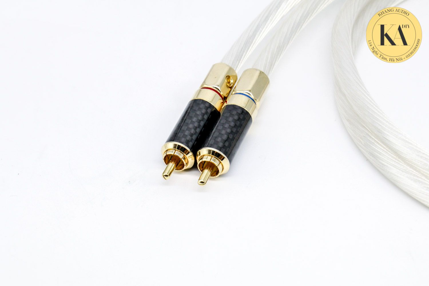 Dây AV Nocc Giắc Carbon Khang Audio DIY 0336380099