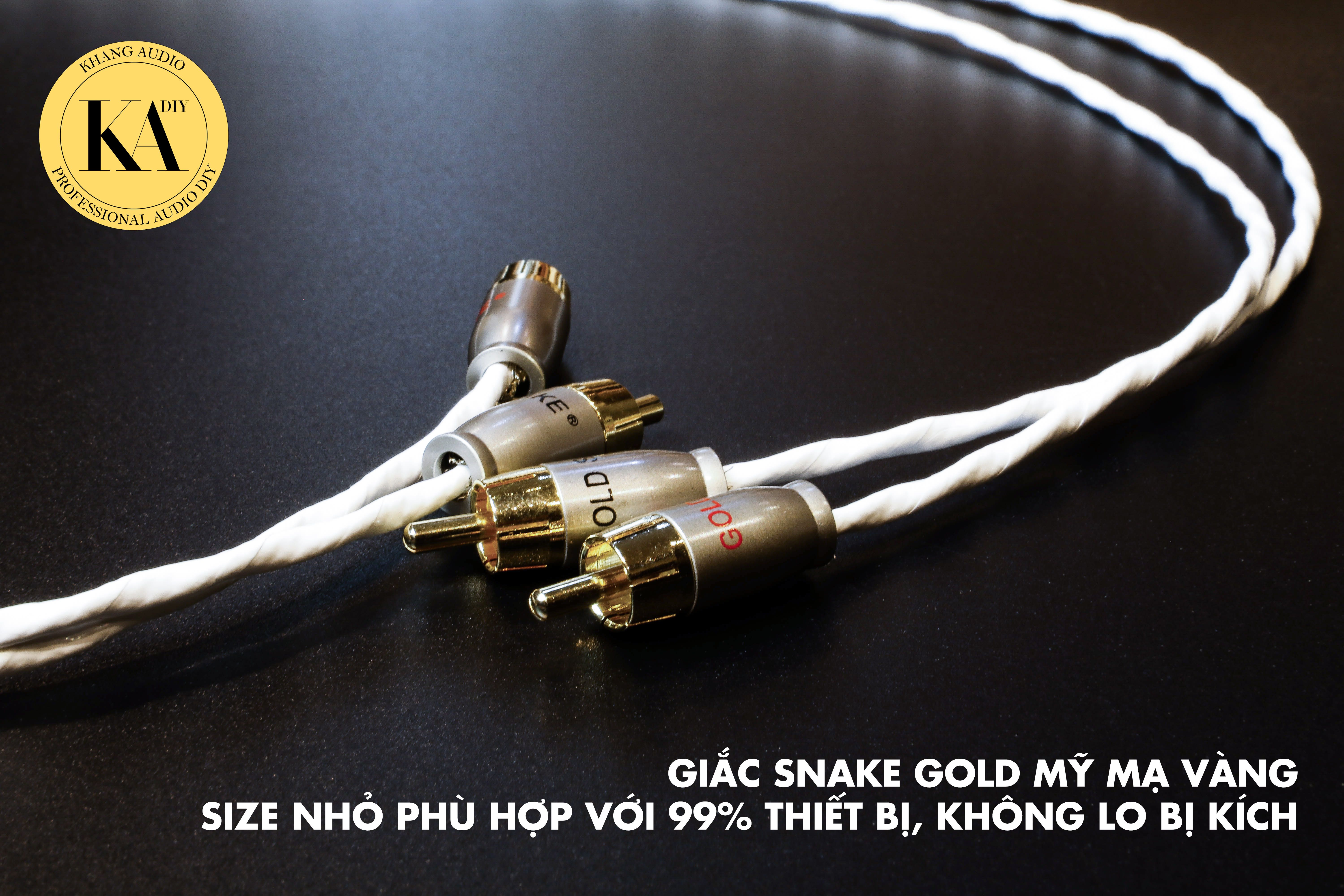 Dây AV Quân Sự Mỹ Khang Audio DIY
