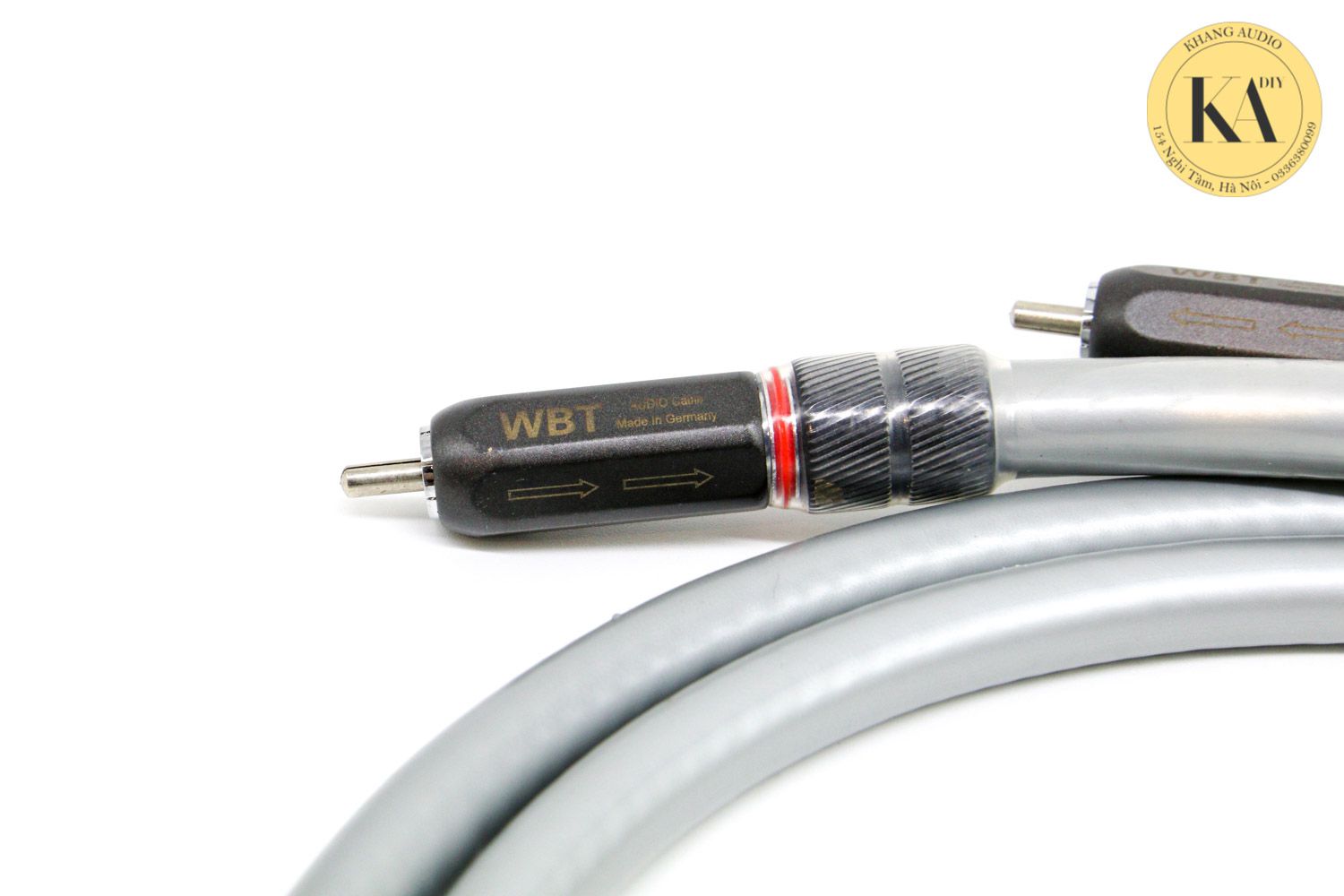 Dây AV WBT (dây Đức) một trong những đôi dây của hàng qua sử dụng đang có bán tại Khang audio