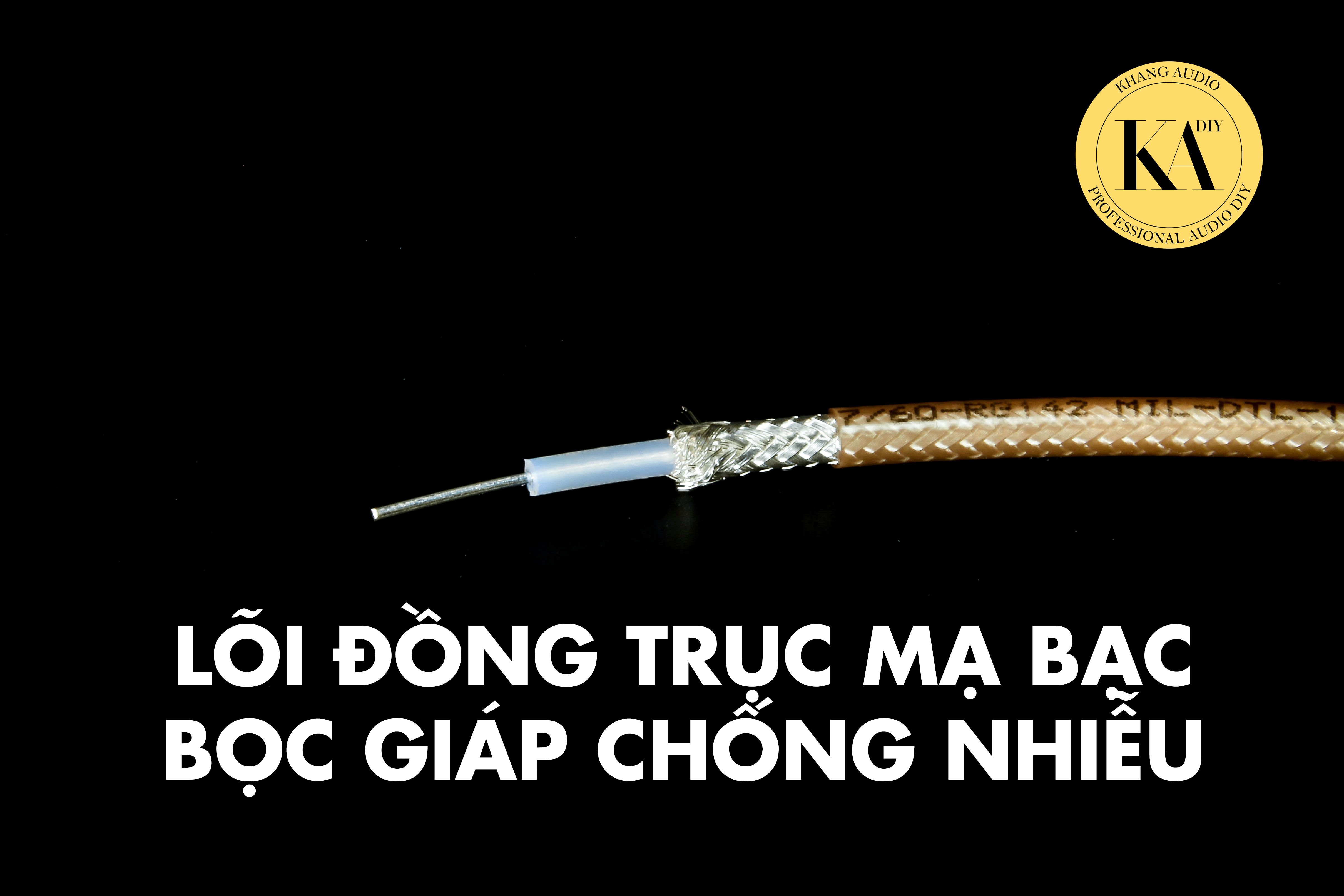 Dây Đồng Trục Coaxial Khang Audio DIYKhang Audio DIY 0336380099