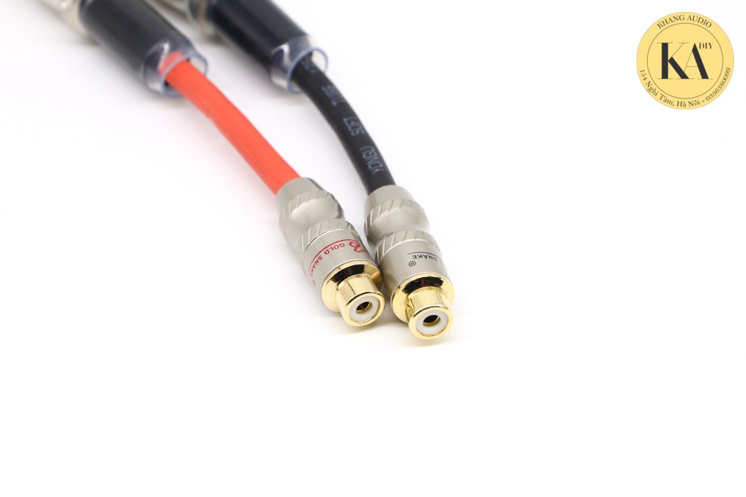 Bộ Chuyển 1 Đầu Balance Đực - 1 Đầu Cọc RCA (Hoa Sen) 2 Cái Khang Audio 0336380099
