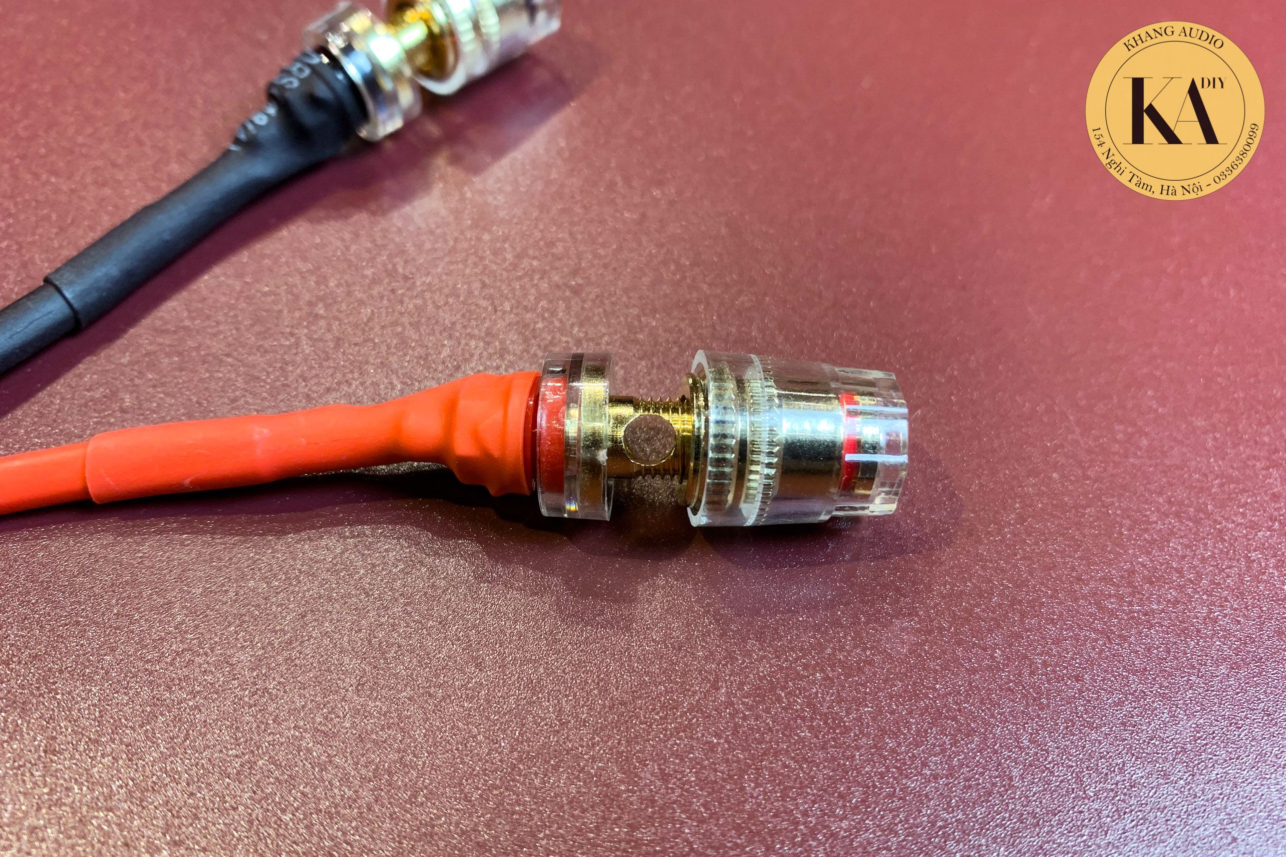 Bộ Chuyển Giắc Loa Đức Cổ Ra Cọc Loa Bắp Chuối 4 Cái Khang Audio 0336380099