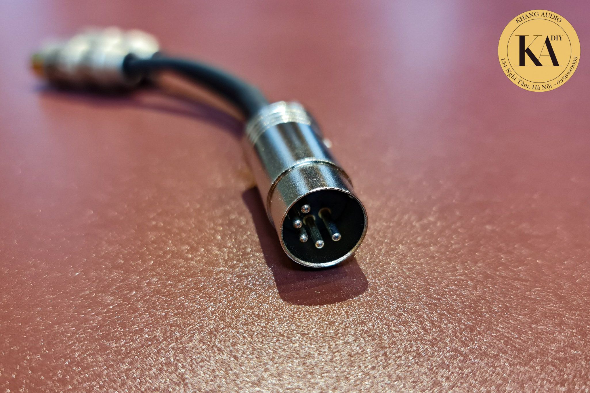 Bộ Chuyển Giắc Tín Hiệu 5 Chân Ra RCA (Hoa Sen) Khang Audio 0336380099